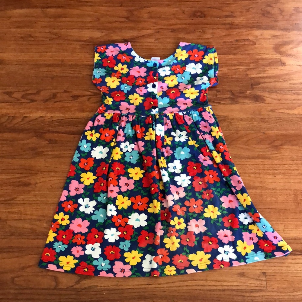 Hanna Andersson Floral Cotton Dress